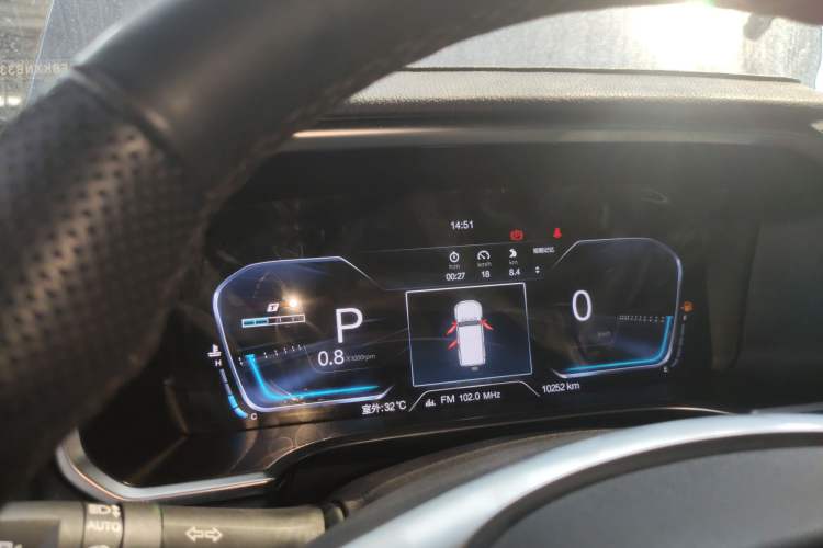 Used BAIC Off-Road BJ40 2023 2.0T Automatic Four-Wheel Drive Urban Hunter Edition Prestige Version Instrument Cluster