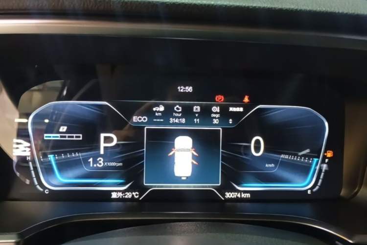 Used BAIC Off-Road BJ40 2023 2.0T Automatic Four-Wheel Drive Urban Hunter Edition Chivalrous Type Instrument Cluster
