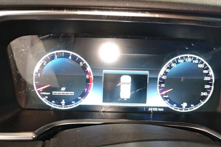 Used BAIC Off-Road BJ40 2023 2.0T Automatic Four-Wheel Drive Urban Hunter Edition Chivalrous Type Instrument Cluster