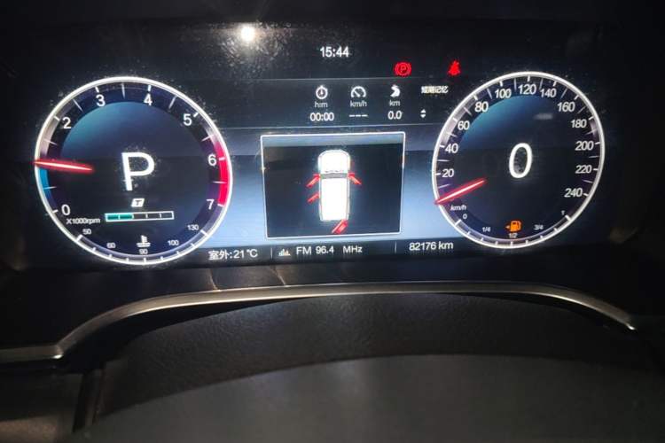 Used BAIC Off-Road BJ40 2023 2.0T Automatic Four-Wheel Drive Urban Hunter Edition Chivalrous Type Instrument Cluster