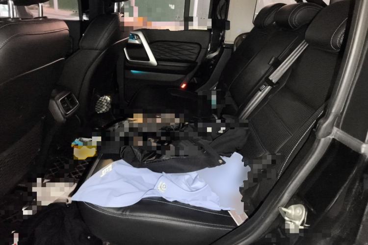 Used BAIC Off-Road BJ40 2023 2.0T Automatic Four-Wheel Drive Urban Hunter Edition Chivalrous Type Left Rear Seat