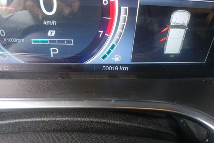 Used BAIC Off-Road BJ40 2023 2.0T Automatic Four-Wheel Drive Urban Hunter Edition Chivalrous Type Odometer Close Up