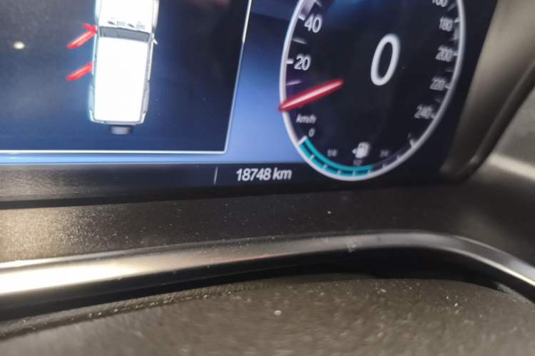 Used BAIC Off-Road BJ40 2023 2.0T Automatic Four-Wheel Drive Urban Hunter Edition Chivalrous Type Odometer Close Up