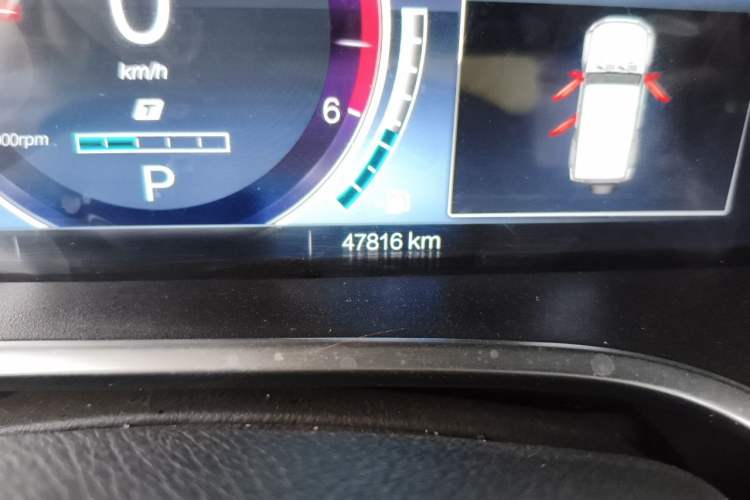 Used BAIC Off-Road BJ40 2023 2.0D Automatic Four-Wheel Drive Blade Hero Edition Adventurer Type Odometer Close Up