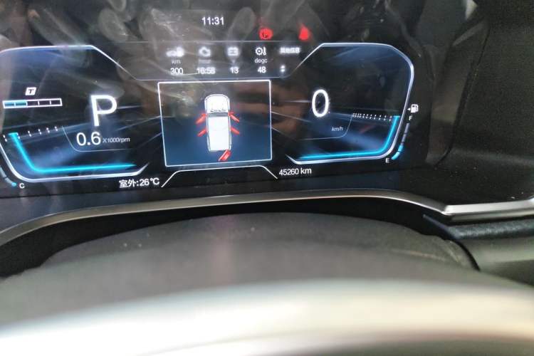 Used BAIC Off-Road BJ40 2023 2.0D Automatic Four-Wheel Drive Blade Hero Edition Adventurer Type Odometer Close Up