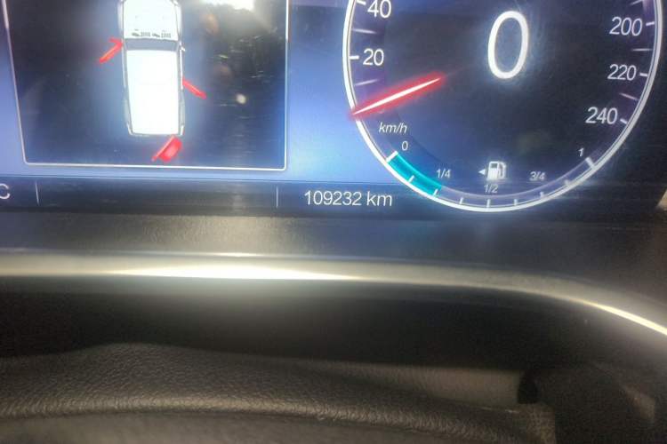 Used BAIC Off-Road BJ40 2023 2.0D Automatic Four-Wheel Drive Blade Hero Edition Adventurer Type Odometer Close Up
