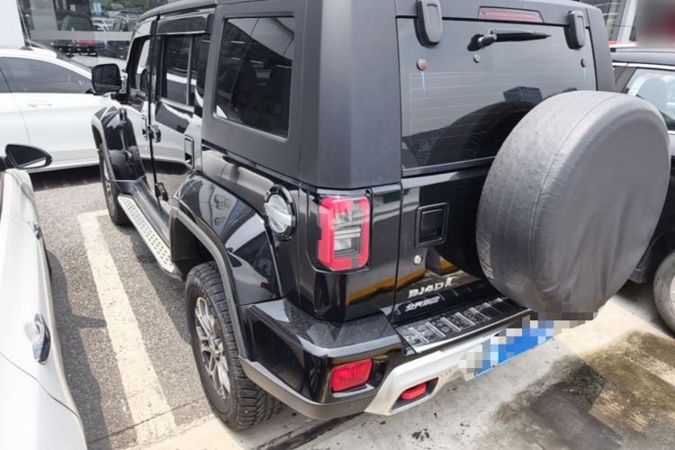 Used BAIC Off-Road BJ40 2023 2.0T Automatic Four-Wheel Drive Urban Hunter Edition Chivalrous Type Rear Left 45 Deg