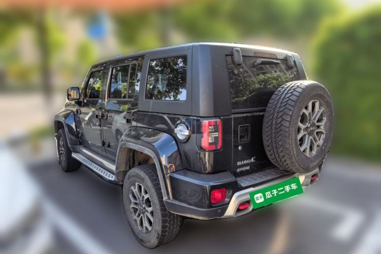 Used BAIC Off-Road BJ40 2023 2.0T Automatic Four-Wheel Drive Urban Hunter Edition Chivalrous Type Rear Left 45 Deg