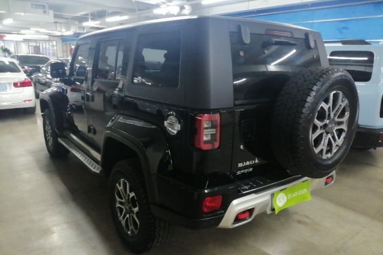 Used BAIC Off-Road BJ40 2023 2.0T Automatic Four-Wheel Drive Urban Hunter Edition Chivalrous Type Rear Left 45 Deg
