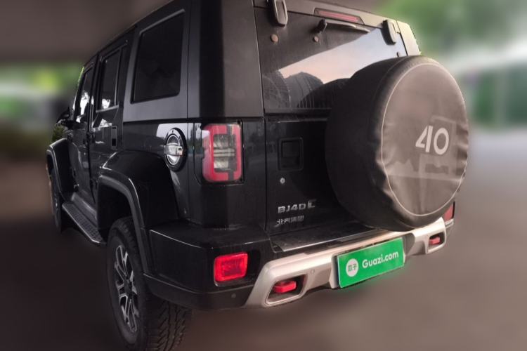 Used BAIC Off-Road BJ40 2023 2.0T Automatic Four-Wheel Drive Urban Hunter Edition Chivalrous Type Rear Left 45 Deg