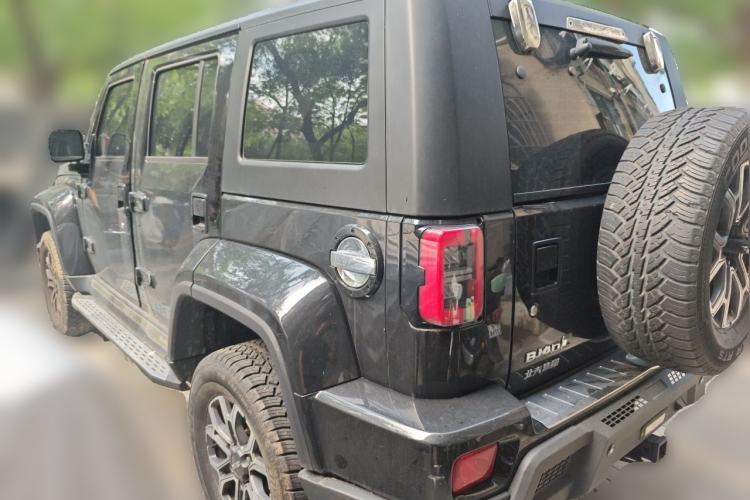 Used BAIC Off-Road BJ40 2023 2.0T Automatic Four-Wheel Drive Urban Hunter Edition Chivalrous Type Rear Left 45 Deg