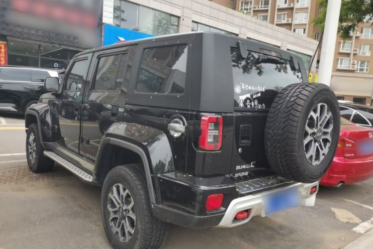 Used BAIC Off-Road BJ40 2023 2.0T Automatic Four-Wheel Drive Urban Hunter Edition Chivalrous Type Rear Left 45 Deg