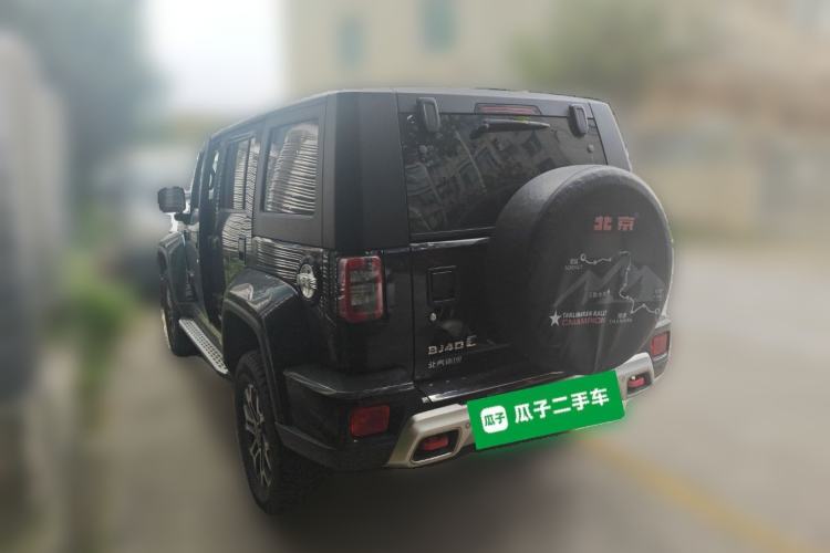 Used BAIC Off-Road BJ40 2023 2.0T Automatic Four-Wheel Drive Urban Hunter Edition Chivalrous Type Rear Left 45 Deg