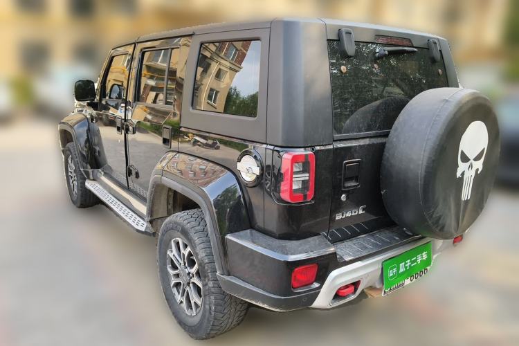 Used BAIC Off-Road BJ40 2023 2.0T Automatic Four-Wheel Drive Urban Hunter Edition Chivalrous Type Rear Left 45 Deg