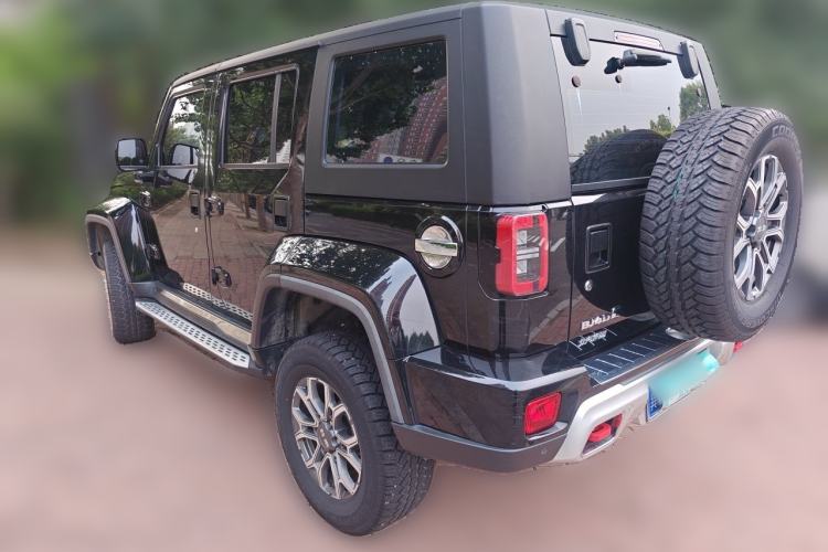 Used BAIC Off-Road BJ40 2023 2.0T Automatic Four-Wheel Drive Urban Hunter Edition Chivalrous Type Rear Left 45 Deg