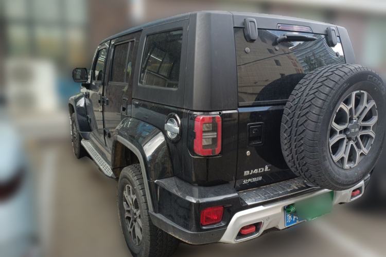 Used BAIC Off-Road BJ40 2023 2.0T Automatic Four-Wheel Drive Urban Hunter Edition Chivalrous Type Rear Left 45 Deg