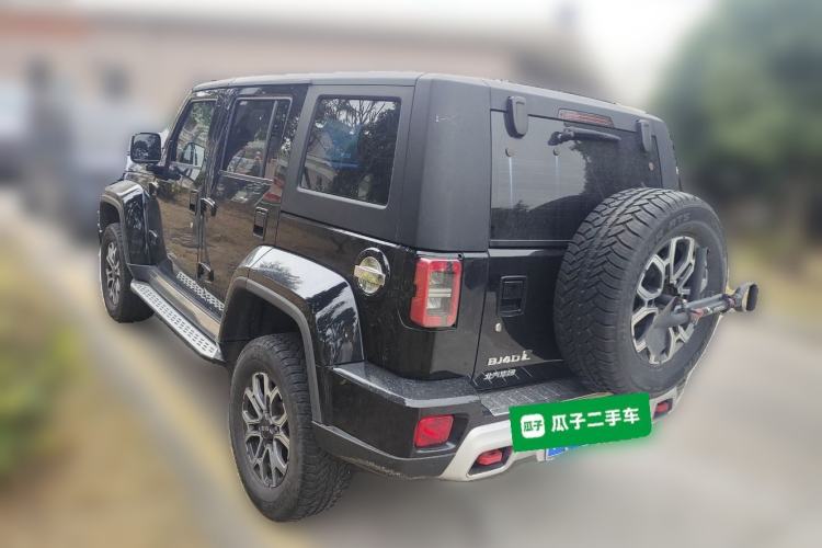Used BAIC Off-Road BJ40 2023 2.0T Automatic Four-Wheel Drive Urban Hunter Edition Chivalrous Type Rear Left 45 Deg