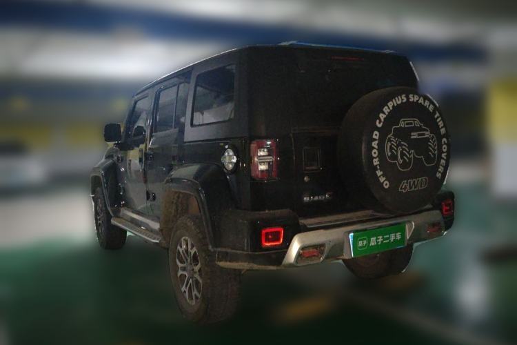 Used BAIC Off-Road BJ40 2023 2.0T Automatic Four-Wheel Drive Urban Hunter Edition Chivalrous Type Rear Left 45 Deg