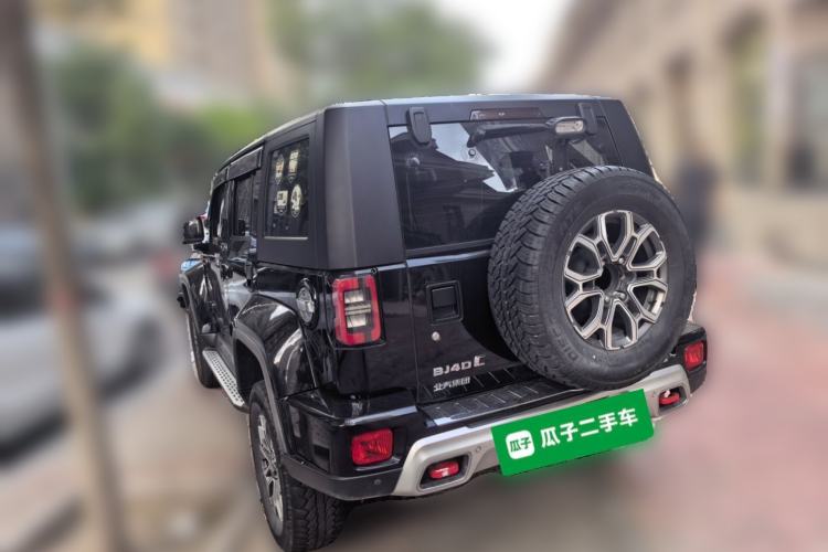 Used BAIC Off-Road BJ40 2023 2.0T Automatic Four-Wheel Drive Urban Hunter Edition Chivalrous Type Rear Left 45 Deg