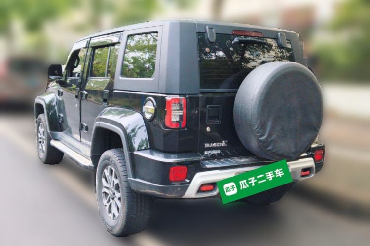 Used BAIC Off-Road BJ40 2023 2.0T Automatic Four-Wheel Drive Urban Hunter Edition Chivalrous Type Rear Left 45 Deg