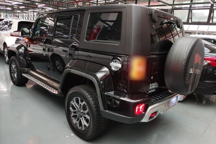 Used BAIC Off-Road BJ40 2023 2.0T Automatic Four-Wheel Drive Urban Hunter Edition Chivalrous Type Rear Left 45 Deg
