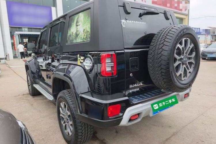 Used BAIC Off-Road BJ40 2023 2.0T Automatic Four-Wheel Drive Urban Hunter Edition Chivalrous Type Rear Left 45 Deg