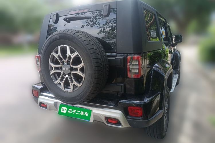 Used BAIC Off-Road BJ40 2023 2.0T Automatic Four-Wheel Drive Urban Hunter Edition Chivalrous Type Rear Right 45 Deg