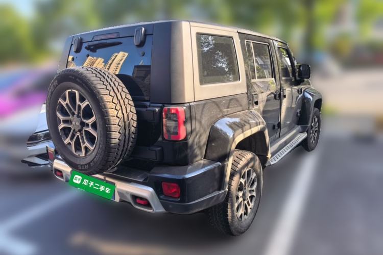 Used BAIC Off-Road BJ40 2023 2.0T Automatic Four-Wheel Drive Urban Hunter Edition Chivalrous Type Rear Right 45 Deg