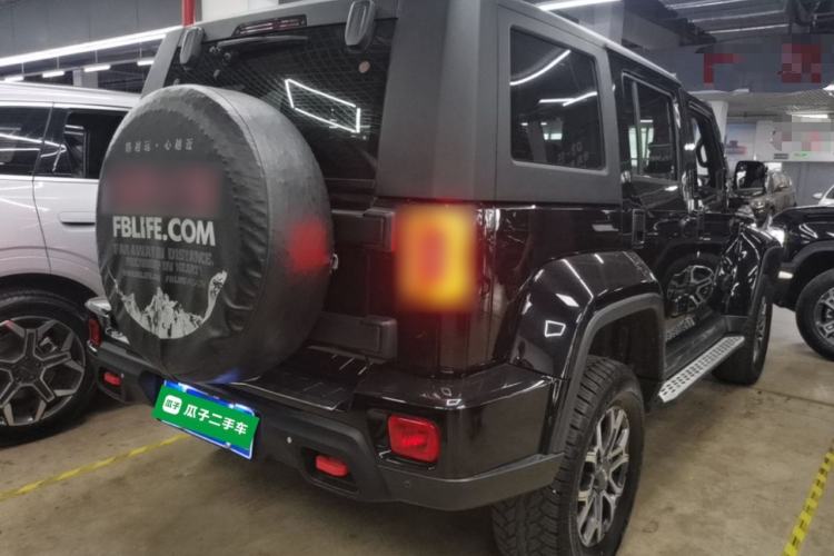 Used BAIC Off-Road BJ40 2023 2.0T Automatic Four-Wheel Drive Urban Hunter Edition Chivalrous Type Rear Right 45 Deg