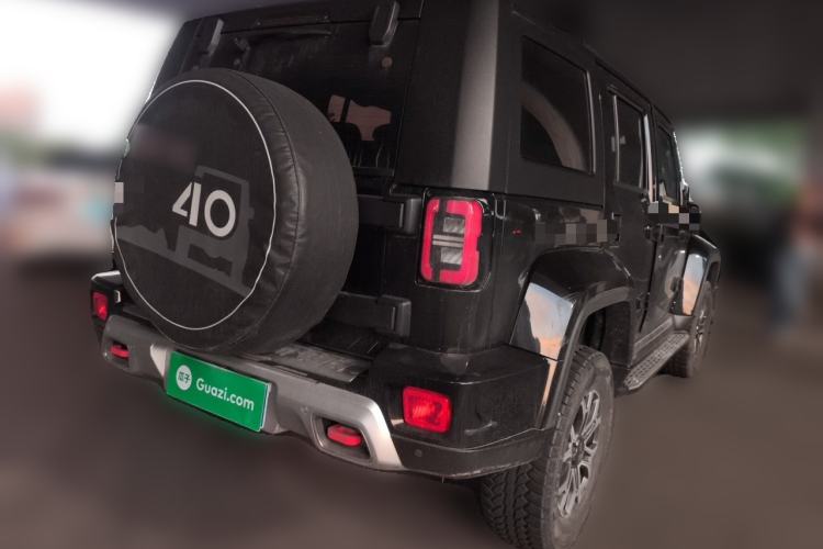 Used BAIC Off-Road BJ40 2023 2.0T Automatic Four-Wheel Drive Urban Hunter Edition Chivalrous Type Rear Right 45 Deg