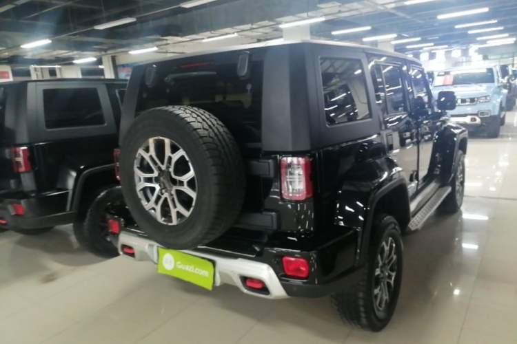 Used BAIC Off-Road BJ40 2023 2.0T Automatic Four-Wheel Drive Urban Hunter Edition Chivalrous Type Rear Right 45 Deg