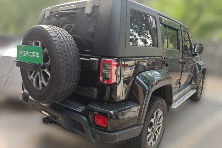 Used BAIC Off-Road BJ40 2023 2.0T Automatic Four-Wheel Drive Urban Hunter Edition Chivalrous Type Rear Right 45 Deg