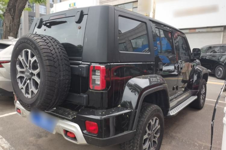 Used BAIC Off-Road BJ40 2023 2.0T Automatic Four-Wheel Drive Urban Hunter Edition Chivalrous Type Rear Right 45 Deg