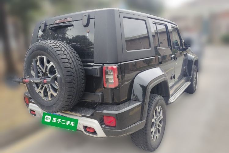 Used BAIC Off-Road BJ40 2023 2.0T Automatic Four-Wheel Drive Urban Hunter Edition Chivalrous Type Rear Right 45 Deg