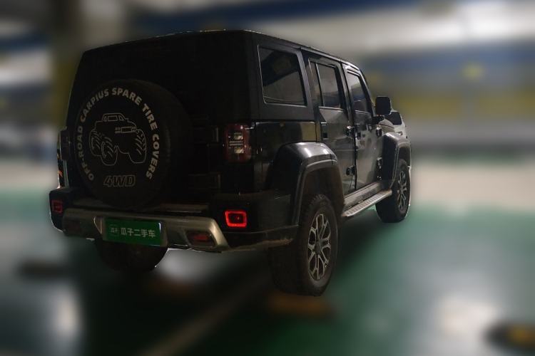 Used BAIC Off-Road BJ40 2023 2.0T Automatic Four-Wheel Drive Urban Hunter Edition Chivalrous Type Rear Right 45 Deg