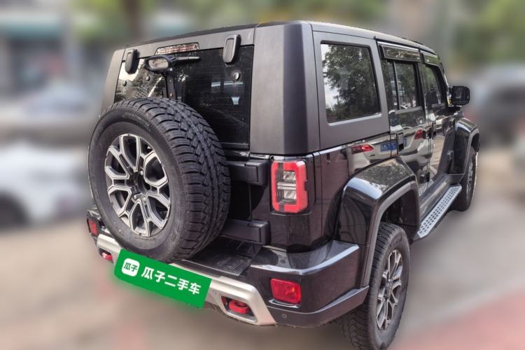 Used BAIC Off-Road BJ40 2023 2.0T Automatic Four-Wheel Drive Urban Hunter Edition Chivalrous Type Rear Right 45 Deg