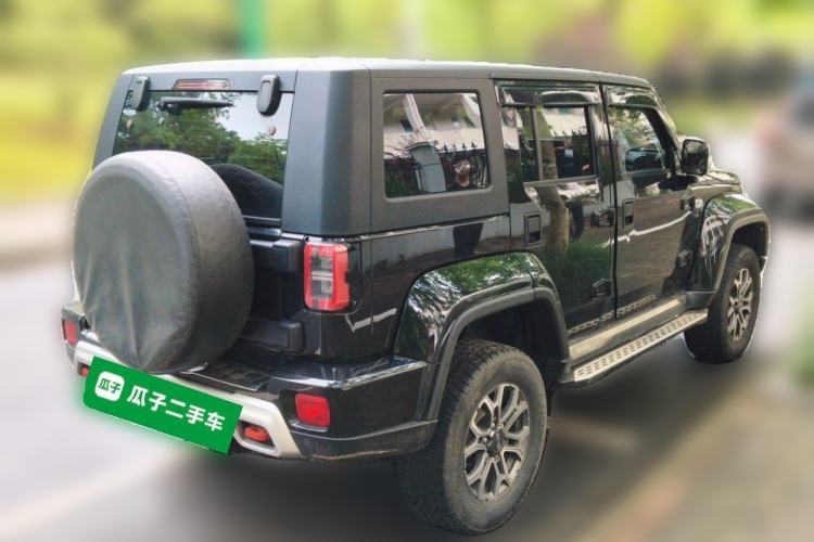 Used BAIC Off-Road BJ40 2023 2.0T Automatic Four-Wheel Drive Urban Hunter Edition Chivalrous Type Rear Right 45 Deg