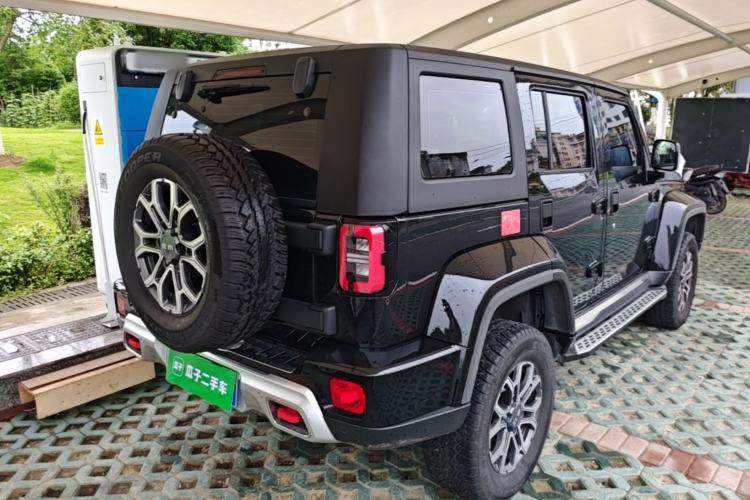 Used BAIC Off-Road BJ40 2023 2.0T Automatic Four-Wheel Drive Urban Hunter Edition Chivalrous Type Rear Right 45 Deg