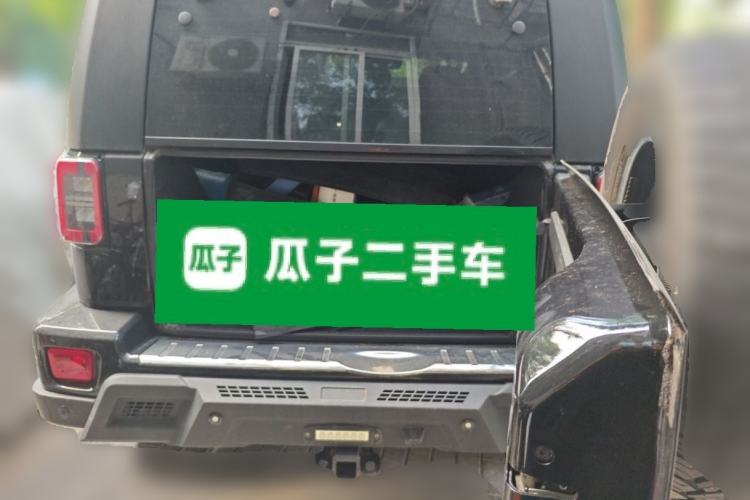 Used BAIC Off-Road BJ40 2023 2.0T Automatic Four-Wheel Drive Urban Hunter Edition Chivalrous Type Trunk