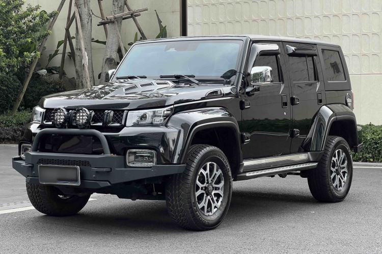 Used BAIC Off-Road BJ40 2023 2.0T Automatic Four-Wheel Drive Urban Hunter Edition Chivalrous Type Guazi used car, China used car export, Used car for sale, Used BAIC Off-Road cars, Cheapest cars for sale