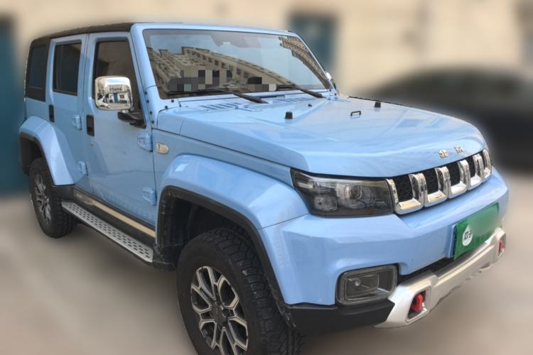 Used BAIC Off-Road BJ40 2023 2.0T Automatic Four-Wheel Drive Urban Hunter Edition Chivalrous Type Front Right 45 Deg