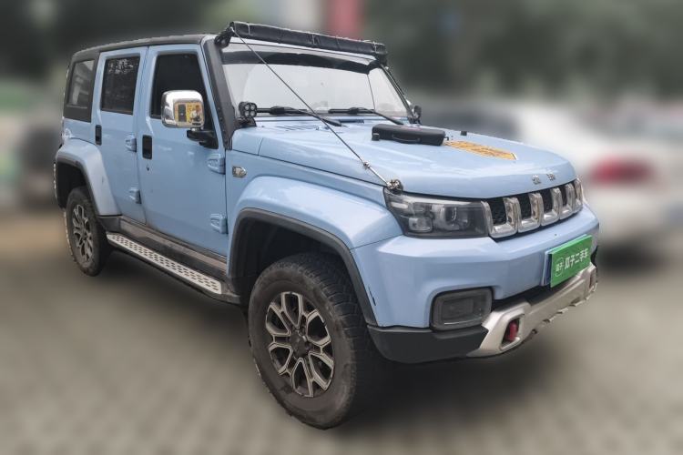 Used BAIC Off-Road BJ40 2023 2.0T Automatic Four-Wheel Drive Urban Hunter Edition Chivalrous Type Front Right 45 Deg