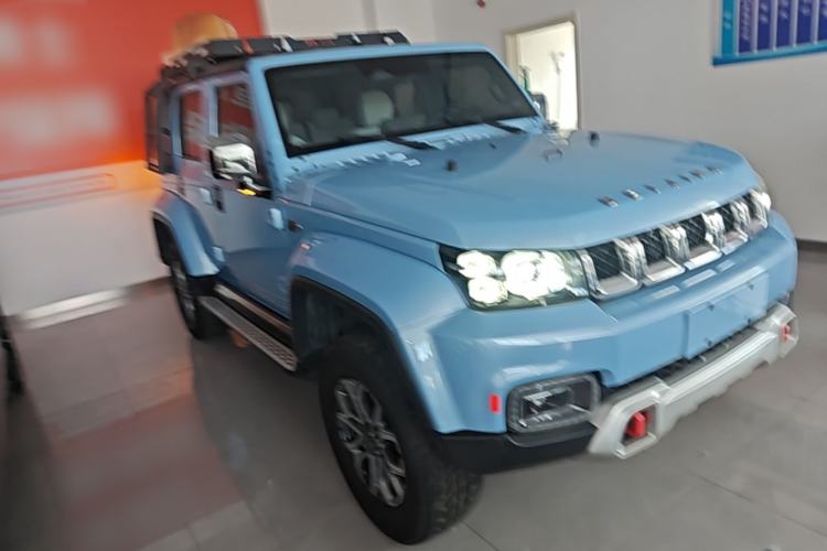 Used BAIC Off-Road BJ40 2023 2.0T Automatic Four-Wheel Drive Urban Hunter Edition Chivalrous Type Front Right 45 Deg