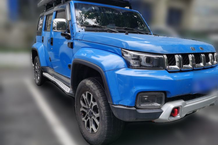 Used BAIC Off-Road BJ40 2023 2.0T Automatic Four-Wheel Drive Urban Hunter Edition Chivalrous Type Front Right 45 Deg