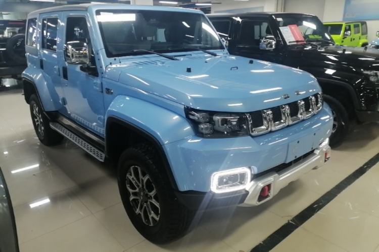 Used BAIC Off-Road BJ40 2023 2.0T Automatic Four-Wheel Drive Urban Hunter Edition Chivalrous Type Front Right 45 Deg
