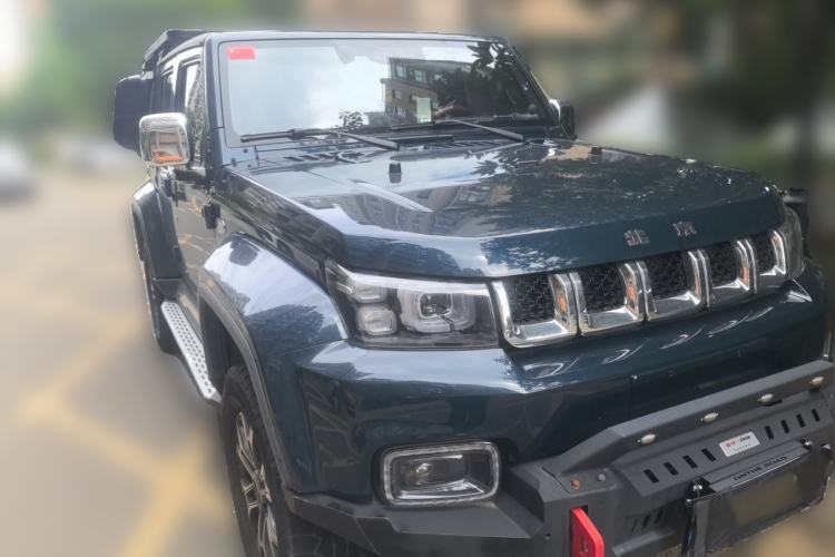 Used BAIC Off-Road BJ40 2023 2.0T Automatic Four-Wheel Drive Urban Hunter Edition Chivalrous Type Front Right 45 Deg