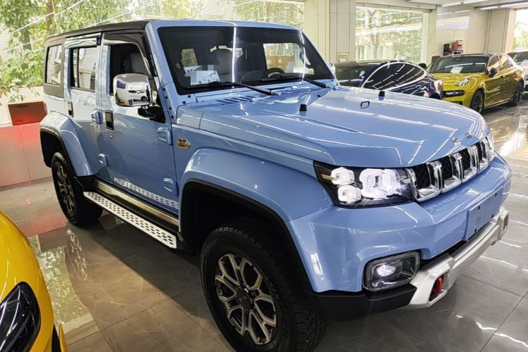 Used BAIC Off-Road BJ40 2023 2.0T Automatic Four-Wheel Drive Urban Hunter Edition Chivalrous Type Front Right 45 Deg