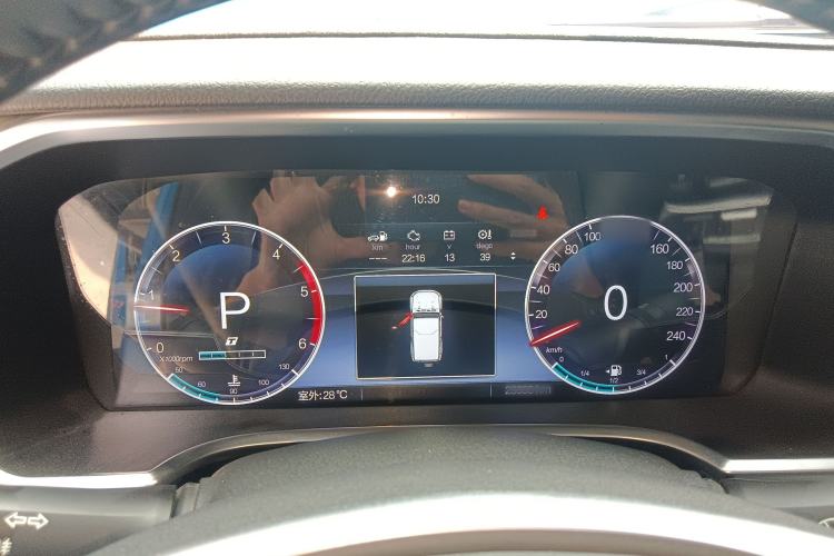 Used BAIC Off-Road BJ40 2023 2.0D Automatic Four-Wheel Drive Blade Hero Edition Adventurer Type Instrument Cluster