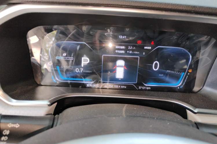 Used BAIC Off-Road BJ40 2023 2.0T Automatic Four-Wheel Drive Urban Hunter Edition Chivalrous Type Instrument Cluster