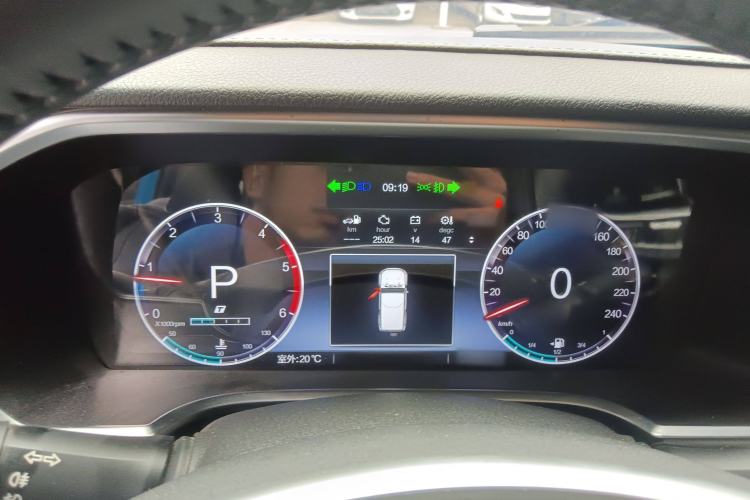 Used BAIC Off-Road BJ40 2023 2.0D Automatic Four-Wheel Drive Blade Hero Edition Adventurer Type Instrument Cluster